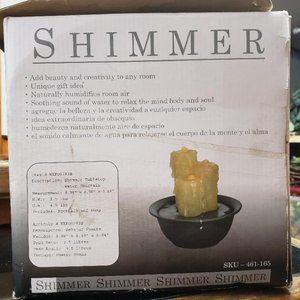 Shimmer water fountain light